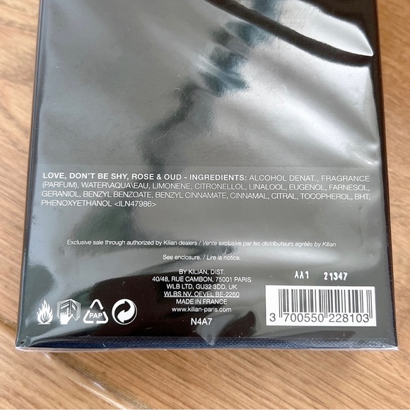Kilian Love don’t be shy Rose & Oud Refillable Perfume Special Blend 2022 50ml - Picture 3 of 3
